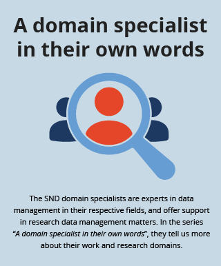 A domain specialist in their own words is a recurring series of interviews.