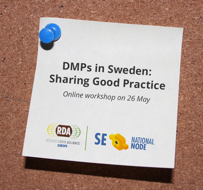 Anslagstavla med kom-ihåg-lapp DMP workshop